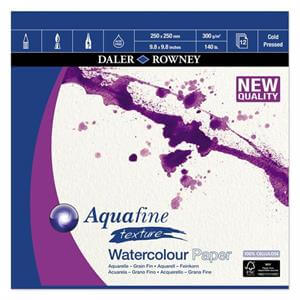 Daler Rowney Aquafine Water Colour Pad - Assorted